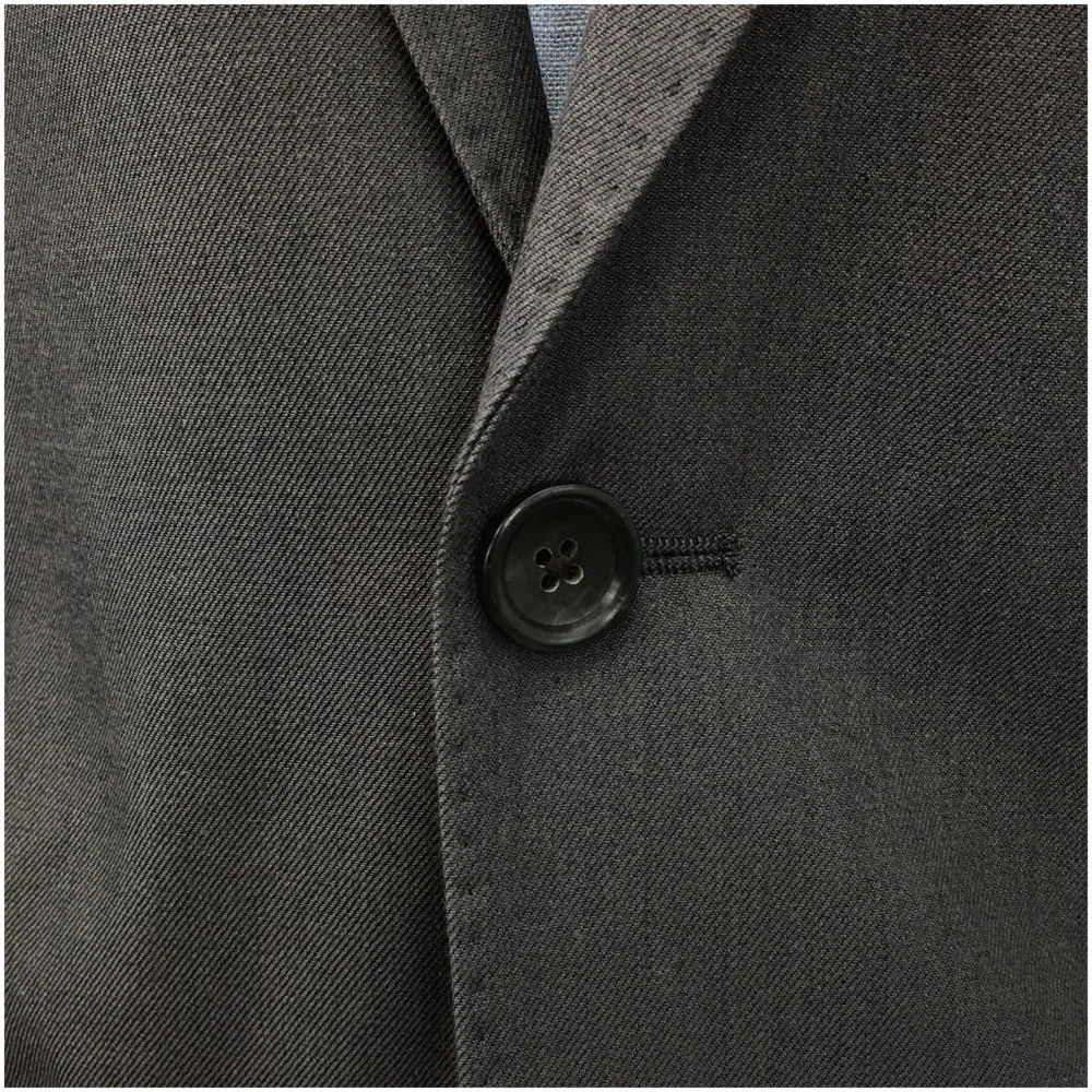New J Crew Mens Blazer Sport Coat Two Button Casual Jacket 40L Wool Cotton Suits